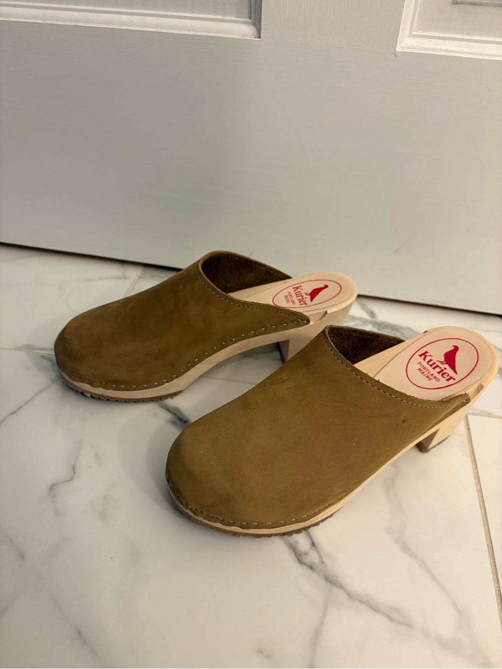 Kurier Handmade Leather Clogs